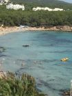 Plenty of people enjoying a calm sea