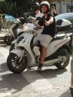 Dog looks happy with his ride